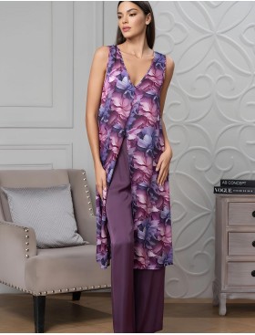 Оригинальный комплект Mia-Amore KAMEYA 4447, Цвет: сливовый, Размеры: S, изображение 2