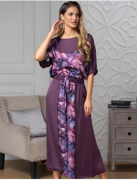 Оригинальный комплект Mia-Amore KAMEYA 4456, Цвет: сливовый, Размеры: S