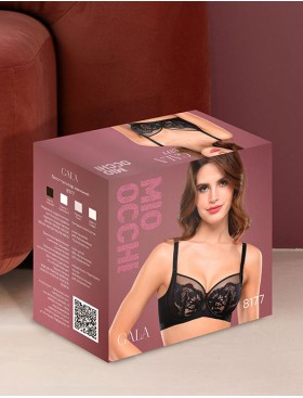 Бюстгальтер с мягкой чашкой Mioocchi GALA 8177 peonia, Цвет: peonia (телесный), Размеры: 75D, изображение 4