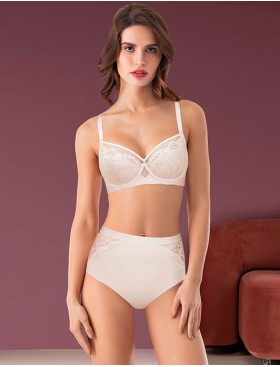 Бюстгальтер с мягкой чашкой Mioocchi GALA 8177 panna, Цвет: panna (кремовый), Размеры: 75D, изображение 2