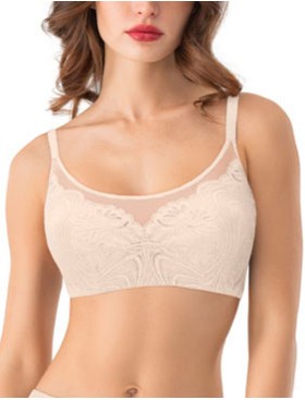 Бюстгальтер-топ без каркасов Mioocchi GALA 8178 cipria, Цвет: cipria (пудровый), Размеры: 90D