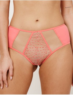 Трусы с высокой посадкой Subtille NAOMI CORAL high-waist, Цвет: коралл, Размеры: M