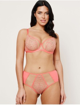 Трусы с высокой посадкой Subtille NAOMI CORAL high-waist, Цвет: коралл, Размеры: M, изображение 3