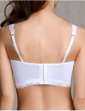 Бюстгальтер бралетт Amelie PLEAT 8143 белый, Цвет: белый, Размеры: 70B, изображение 2