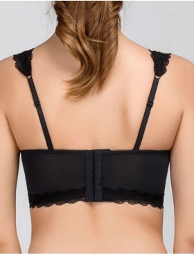 Бюстгальтер бралетт Amelie PLEAT 8143 черный, Цвет: черный, Размеры: 70B, изображение 2