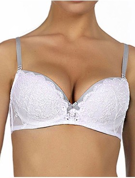 Бюстгальтер балконет пуш-ап Amelie POLINA 2010 белый, Цвет: белый, Размеры: 70B