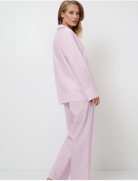 Хлопковая пижама с брюками Aruelle AMORETTE, Цвет: светло-розовый, Размеры: S, изображение 3