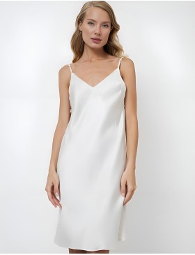 Сорочка на тонких бретелях Aruelle APHRODITE, Цвет: жемчужный, Размеры: S