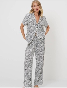 Пижама женская с брюками Aruelle BEATRICH, Цвет: серый, Размеры: S, изображение 2