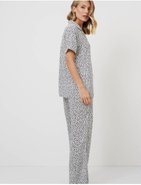 Пижама женская с брюками Aruelle BEATRICH, Цвет: серый, Размеры: S, изображение 4