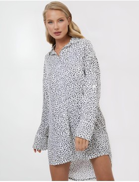 Домашняя рубашка Aruelle BELLA, Цвет: серый, Размеры: XS