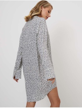 Домашняя рубашка Aruelle BELLA, Цвет: серый, Размеры: XS, изображение 2