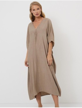 Пляжное платье Aruelle CADE, Цвет: тауп, Размеры: XS/S, изображение 2