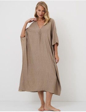 Пляжное платье Aruelle CADE, Цвет: тауп, Размеры: XS/S, изображение 4