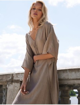 Пляжное платье Aruelle CADE, Цвет: тауп, Размеры: XS/S