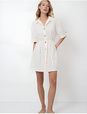 Домашнее платье Aruelle LORRAINE, Цвет: кремовый, Размеры: S, изображение 4