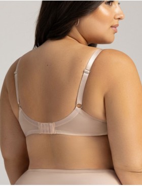 Бюстгальтер полумягкий Ava FIESTA 2154 PU shimmer, Цвет: пудра, Размеры: 95D, изображение 2