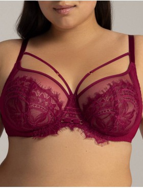 Бюстгальтер мягкий Ava MYSTIC 2150 M chianti, Цвет: бургундское вино, Размеры: 100B