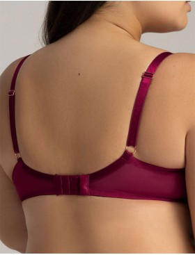 Бюстгальтер мягкий Ava MYSTIC 2150 M chianti, Цвет: бургундское вино, Размеры: 100B, изображение 2