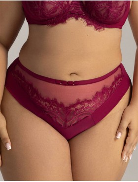 Трусики бразилиана Ava MYSTIC 2150 brazilian chianti, Цвет: бургундское вино, Размеры: 3XL