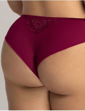 Трусики бразилиана Ava MYSTIC 2150 brazilian chianti, Цвет: бургундское вино, Размеры: 3XL, изображение 2