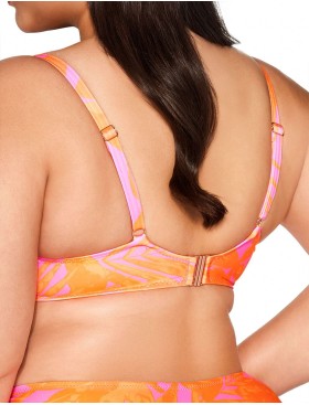 Бюстгальтер пляжный с поролоном Ava SK214 U tangerine, Цвет: оранж, Размеры: 75F, изображение 2