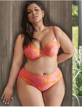 Трусы пляжные с регулируемым боком Ava SF214/2 tangerine, Цвет: оранж, Размеры: M, изображение 5