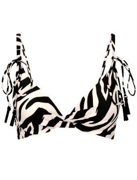Пляжный бюстгальтер Esotiq 42383 ZIBRAZ черный/шампань, Цвет: черный/шампань, Размеры: 70C/75B, изображение 5