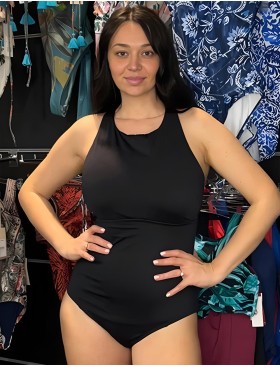 Слитный купальник на завязках Jantzen JZ24303M черный, Цвет: черный, Размеры: XL, изображение 3