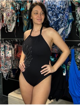 Черный слитный купальник Jantzen JZ25028M, Цвет: черный, Размеры: XL, изображение 7