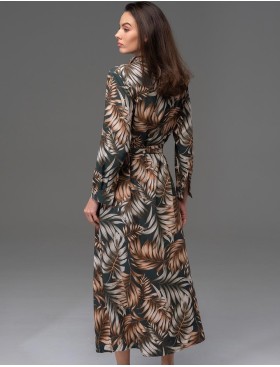 Свободная рубашка-туника Mia-Amore SAMUI 5394, Цвет: хаки, Размеры: 4XL, изображение 2