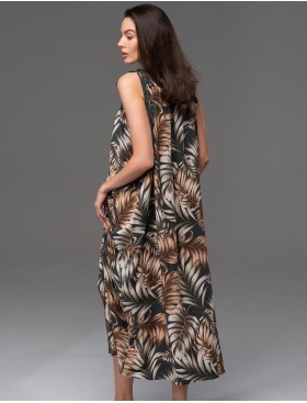 Платье-сарафан Mia-Amore SAMUI 5399, Цвет: хаки, Размеры: L/XL, изображение 3