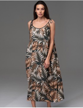 Платье-сарафан Mia-Amore SAMUI 5399, Цвет: хаки, Размеры: L/XL, изображение 2