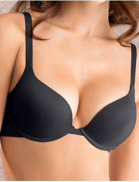 Бюстгальтер пуш-ап гель Mioocchi SELENA 8181 nero, Цвет: nero (черный), Размеры: 75B