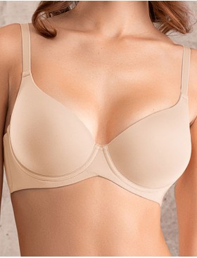 Бюстгальтер с формованной чашкой Mioocchi SELENA 8182 cipria, Цвет: cipria (пудровый), Размеры: 85D