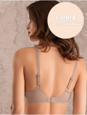 Бюстгальтер с формованной чашкой Mioocchi SELENA 8182 cipria, Цвет: cipria (пудровый), Размеры: 85D, изображение 4