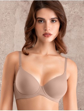 Бюстгальтер с формованной чашкой Mioocchi SELENA 8182 praline, Цвет: praline (пралине), Размеры: 70D, изображение 5