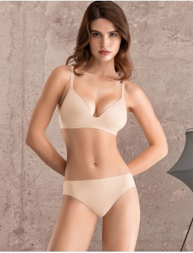 Гладкие трусы слипы Mioocchi SELENA 8282 cipria, Цвет: cipria (пудровый), Размеры: 3XL, изображение 3