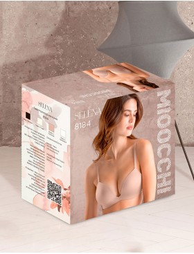 Бюстгальтер планж с пуш-ап Mioocchi SELENA 8184 praline, Цвет: praline (пралине), Размеры: 75B, изображение 5