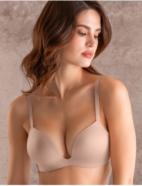 Бюстгальтер планж с пуш-ап Mioocchi SELENA 8184 praline, Цвет: praline (пралине), Размеры: 75B, изображение 3