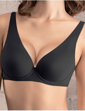 Бюстгальтер бралетт формованный Mioocchi SELENA 8186 nero, Цвет: nero (черный), Размеры: 90B