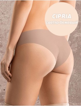 Гладкие трусы бразилиана Mioocchi SELENA 8280 cipria, Цвет: cipria (пудровый), Размеры: 2XL, изображение 2