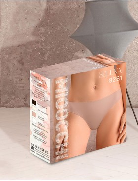 Гладкие трусики стринги Mioocchi SELENA 8281 nero, Цвет: nero (черный), Размеры: S, изображение 4