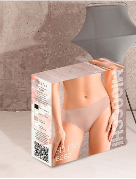 Гладкие трусы слипы Mioocchi SELENA 8282 praline, Цвет: praline (пралине), Размеры: 3XL, изображение 4