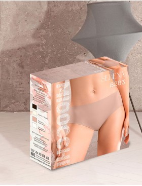 Гладкие слипы миди Mioocchi SELENA 8283 nero, Цвет: nero (черный), Размеры: 3XL, изображение 4