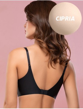 Бюстгальтер планж пуш-ап Mioocchi STELLA 8304 cipria, Цвет: cipria (пудровый), Размеры: 70B, изображение 4