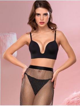 Бюстгальтер планж пуш-ап Mioocchi STELLA 8304 nero, Цвет: nero (черный), Размеры: 70B, изображение 4