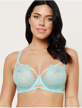 Бюстгальтер с мягкой чашкой Subtille AQUAMARINE AZURE soft full cup, Цвет: лазурный, Размеры: 70L, изображение 3