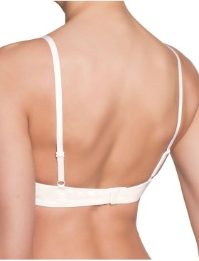 Бескаркасный бюстгальтер пуш-ап Amelie MILLA 2019 молоко new, Цвет: молоко, Размеры: 80C, изображение 3