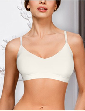 Топ-бралетт с вкладышами Amelie MILLA 2021 молоко new, Цвет: молоко, Размеры: S